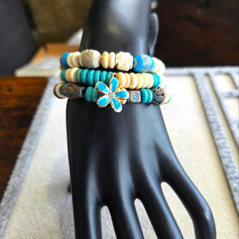 NEW Women's Boho Stacking Bracelet